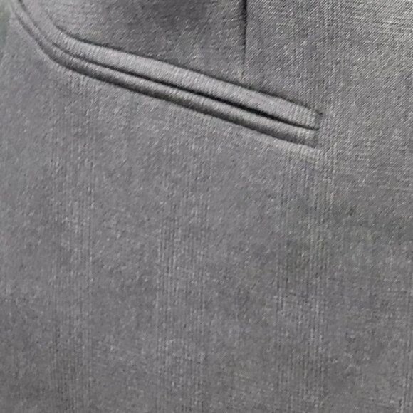 Calvin Klein Womens Gray One Button Blazer Jacket Business Career Size 4 - Picture 6 of 11